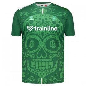Fotbalové dresy Real Betis x Dia de Muertos Pre-Match 2025-26 Krátký Rukáv