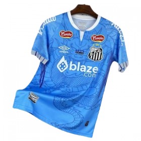 Fotbalové dresy Santos FC Dragon 2025-26 Modrá Krátký Rukáv