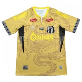 Fotbalové dresy Santos FC Dragon 2025-26 Žlutá Krátký Rukáv