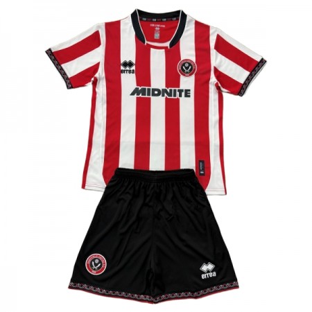 Fotbalové dresy Sheffield United Dětské Domácí Dres 2025-26 Krátký Rukáv