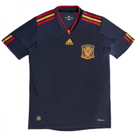 Fotbalové dresy Španělsko 2010 Retro Venkovní Dres Krátký Rukáv