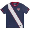 Fotbalové dresy Spojené Státy Americké 2010 Retro Venkovní Dres Krátký Rukáv Fotbalové dresy Spojené Státy Americké 2010 Retro Venkovní Dres Krátký Rukáv