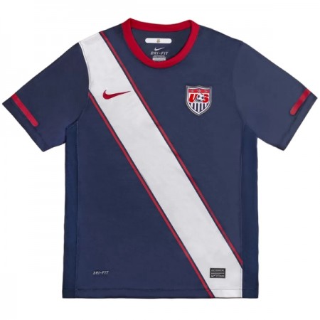 Fotbalové dresy Spojené Státy Americké 2010 Retro Venkovní Dres Krátký Rukáv Fotbalové dresy Spojené Státy Americké 2010 Retro Venkovní Dres Krátký Rukáv