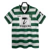 Fotbalové dresy Sporting CP 1999-2000 Domácí Dres Krátký Rukáv