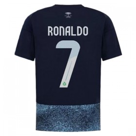 Fotbalové dresy Al Nassr Ronaldo 7 Venkovní Dres 2025-26 Krátký Rukáv