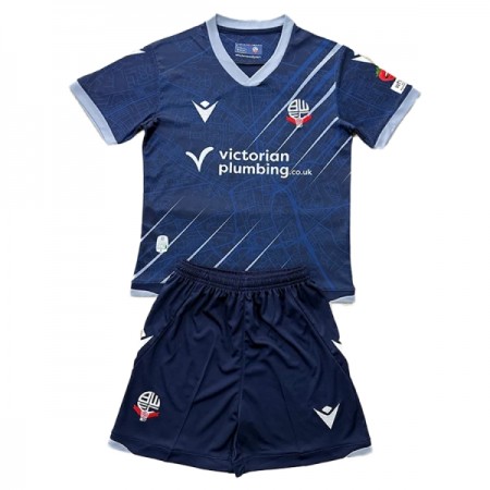 Fotbalové dresy Bolton Wanderers Dětské Venkovní Dres 2025-26 Krátký Rukáv