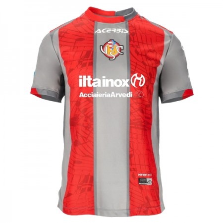 Fotbalové dresy Cremonese Domácí Dres 2025-26 Krátký Rukáv