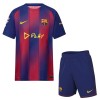 Fotbalové dresy FC Barcelona x Ed Sheeran Dětské 2025-26 Krátký Rukáv Speciální