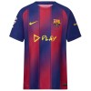 Fotbalové dresy FC Barcelona x Ed Sheeran Dětské 2025-26 Krátký Rukáv Speciální