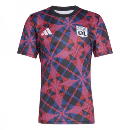 Fotbalové dresy Olympique Lyon Pre-Match 2025-26 Krátký Rukáv