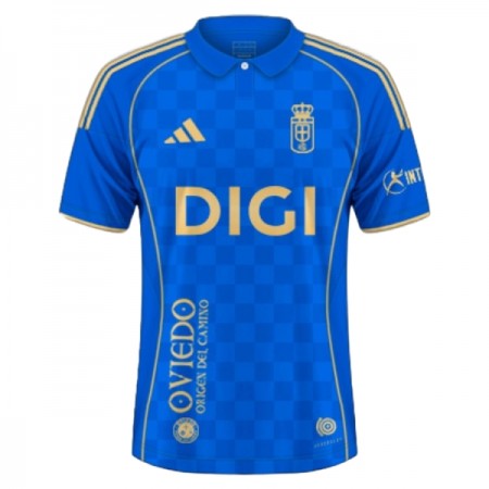 Fotbalové dresy Real Oviedo Domácí Dres 2025-26 Krátký Rukáv Fotbalové dresy Real Oviedo Domácí Dres 2025-26 Krátký Rukáv