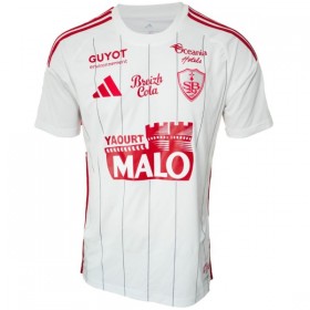 Fotbalové dresy Stade Brestois Venkovní Dres 2025-26 Krátký Rukáv
