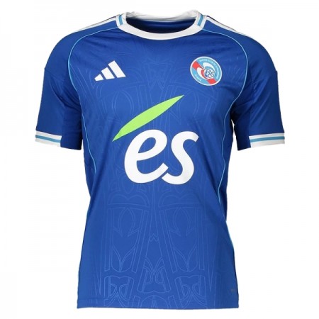 Fotbalové dresy Strasbourg Domácí Dres 2025-26 Krátký Rukáv