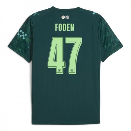 Fotbalové dresy Manchester City Foden 47 EA Sport Čtvrtý Dres 2025-26 Krátký Rukáv