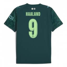 Fotbalové dresy Manchester City Haaland 9 EA Sport Čtvrtý Dres 2025-26 Krátký Rukáv