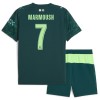 Fotbalové dresy Manchester City Marmoush 7 EA Sport Dětské Čtvrtý Dres 2025-26 Krátký Rukáv Fotbalové dresy Manchester City Marmoush 7 EA Sport Dětské Čtvrtý Dres 2025-26 Krátký Rukáv
