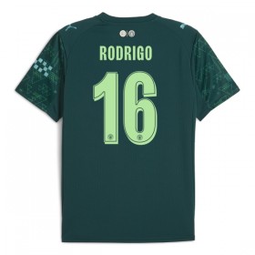 Fotbalové dresy Manchester City Rodrigo 16 EA Sport Čtvrtý Dres 2025-26 Krátký Rukáv