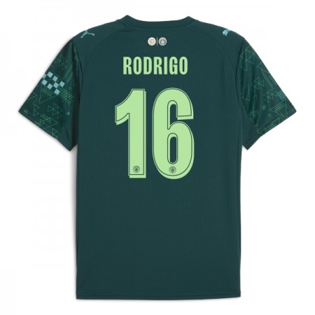 Fotbalové dresy Manchester City Rodrigo 16 EA Sport Čtvrtý Dres 2025-26 Krátký Rukáv