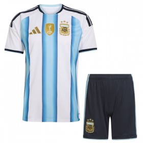Fotbalové dresy Argentina Dětské Domácí Dres MS 2026 Krátký Rukáv