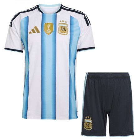 Fotbalové dresy Argentina Dětské Domácí Dres MS 2026 Krátký Rukáv