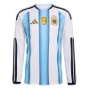 Fotbalové dresy Argentina Domácí Dres MS 2026 Dlouhý Rukáv