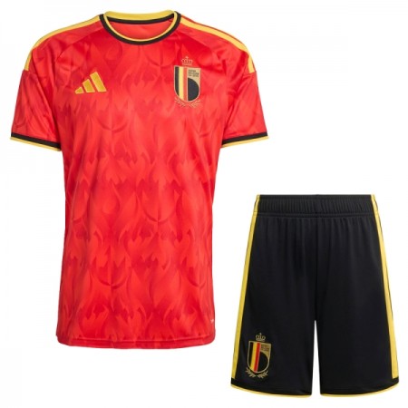 Fotbalové dresy Belgie Dětské Domácí Dres MS 2026 Krátký Rukáv