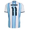 Fotbalové dresy Argentina Di Maria 11 Domácí Dres MS 2026 Krátký Rukáv