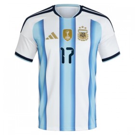 Fotbalové dresy Argentina Garnacho 17 Domácí Dres MS 2026 Krátký Rukáv