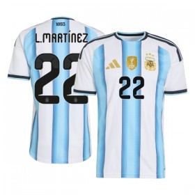Fotbalové dresy Argentina Lautaro Martinez 22 Domácí Dres MS 2026 Krátký Rukáv