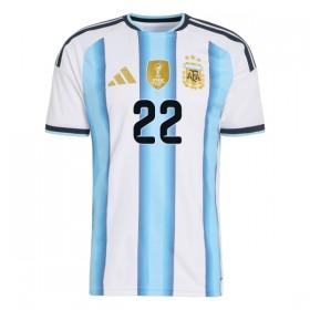 Fotbalové dresy Argentina Lautaro Martinez 22 Domácí Dres MS 2026 Krátký Rukáv