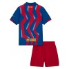 Fotbalové dresy FC Barcelona Dětské Čtvrtý Dres 2025-26 Krátký Rukáv