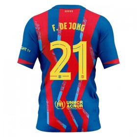 Fotbalové dresy FC Barcelona F. De Jong 21 Čtvrtý Dres 2025-26 Krátký Rukáv