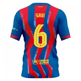 Fotbalové dresy FC Barcelona Gavi 6 Čtvrtý Dres 2025-26 Krátký Rukáv
