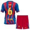 Fotbalové dresy FC Barcelona Gavi 6 Dětské Čtvrtý Dres 2025-26 Krátký Rukáv