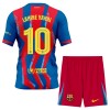 Fotbalové dresy FC Barcelona Lamine Yamal 10 Dětské Čtvrtý Dres 2025-26 Krátký Rukáv