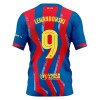 Fotbalové dresy FC Barcelona Lewandowski 9 Dětské Čtvrtý Dres 2025-26 Krátký Rukáv