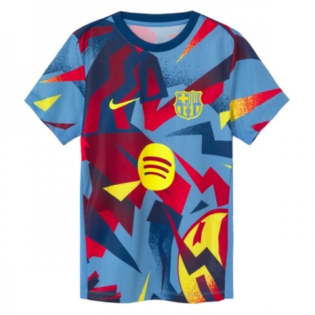 Fotbalové dresy FC Barcelona Pre-Match 2025-26 Krátký Rukáv