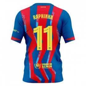Fotbalové dresy FC Barcelona Raphinha 11 Čtvrtý Dres 2025-26 Krátký Rukáv