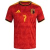 Fotbalové dresy Belgie De Bruyne 7 Dětské Domácí Dres MS 2026 Krátký Rukáv