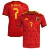 Fotbalové dresy Belgie De Bruyne 7 Domácí Dres MS 2026 Krátký Rukáv