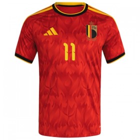 Fotbalové dresy Belgie Doku 11 Dětské Domácí Dres MS 2026 Krátký Rukáv