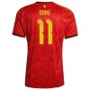 Fotbalové dresy Belgie Doku 11 Dětské Domácí Dres MS 2026 Krátký Rukáv