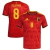 Fotbalové dresy Belgie Tielemans 8 Domácí Dres MS 2026 Krátký Rukáv