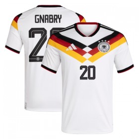 Fotbalové dresy Německo Gnabry 20 Domácí Dres MS 2026 Krátký Rukáv