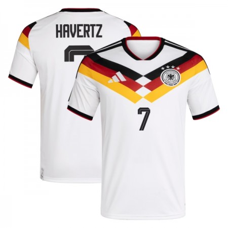 Fotbalové dresy Německo Havertz 7 Domácí Dres MS 2026 Krátký Rukáv Fotbalové dresy Německo Havertz 7 Domácí Dres MS 2026 Krátký Rukáv