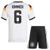 Fotbalové dresy Německo Kimmich 6 Dětské Domácí Dres MS 2026 Krátký Rukáv