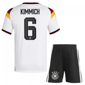 Fotbalové dresy Německo Kimmich 6 Dětské Domácí Dres MS 2026 Krátký Rukáv