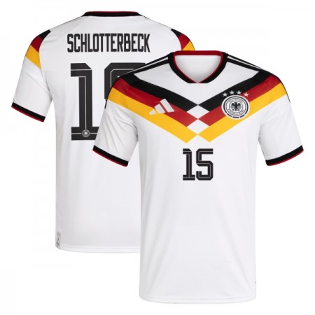 Fotbalové dresy Německo N. Schlotterbeck 15 Domácí Dres MS 2026 Krátký Rukáv Fotbalové dresy Německo N. Schlotterbeck 15 Domácí Dres MS 2026 Krátký Rukáv
