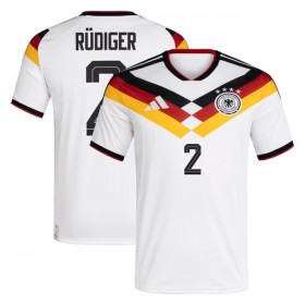 Fotbalové dresy Německo Rudiger 2 Domácí Dres MS 2026 Krátký Rukáv