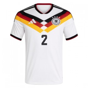 Fotbalové dresy Německo Rudiger 2 Domácí Dres MS 2026 Krátký Rukáv